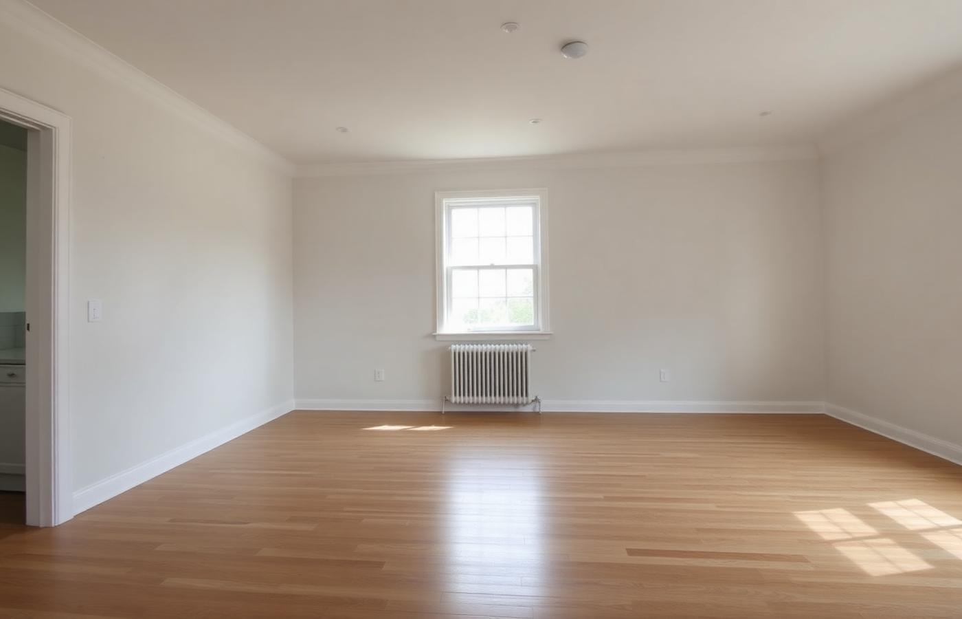 Renovated room after King CMC completed the build and final clean